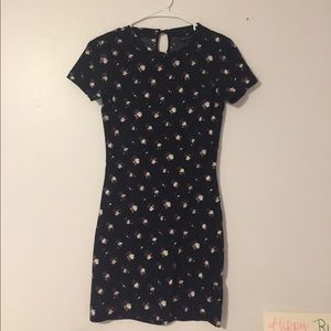 Floral bodycon dress